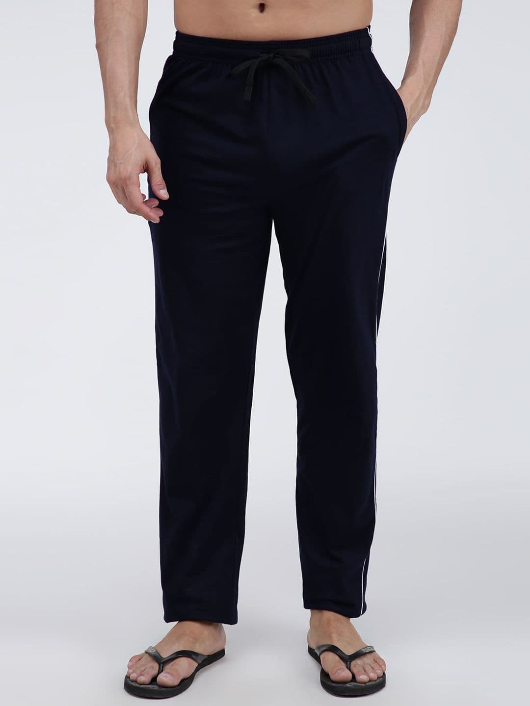 AMUL COMFY Men Mid-Rise Stretchable Cotton Lounge Pants - view 1