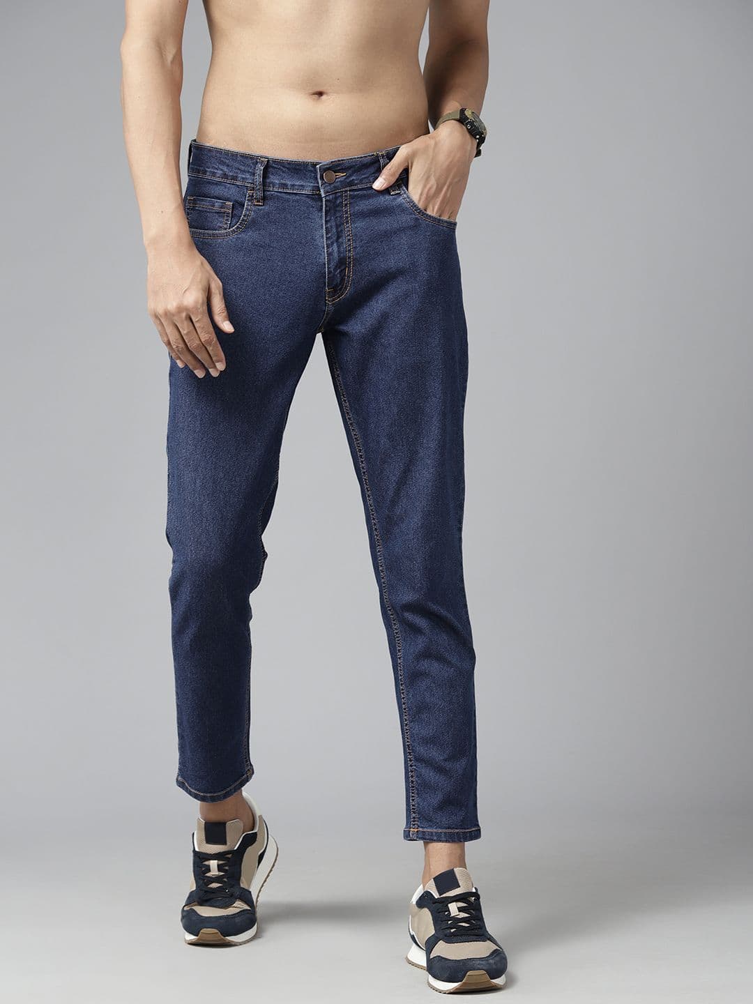 Roadster Men Tapered Fit Stretchable Jeans - view 1