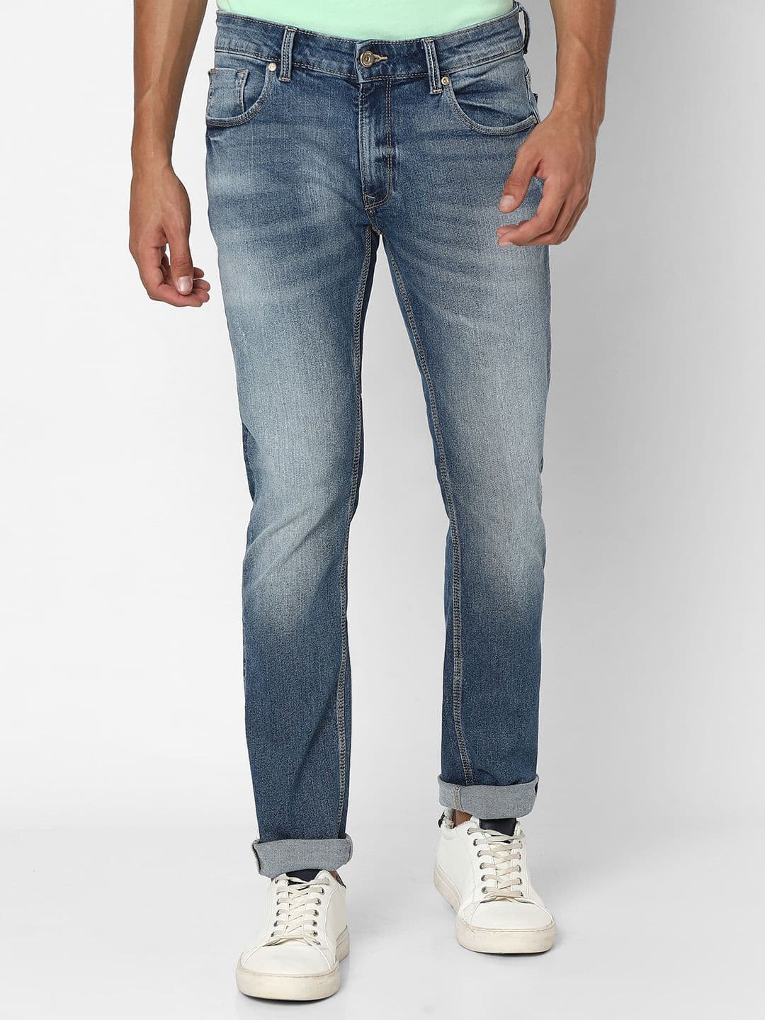 SPYKAR Men Rover Fit, Mid-Rise Regular Fit, Heavy Fade Jeans - view 1