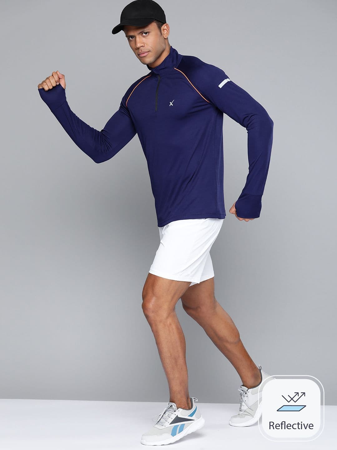 HRX by Hrithik Roshan Men High Neck T-shirt - view 1