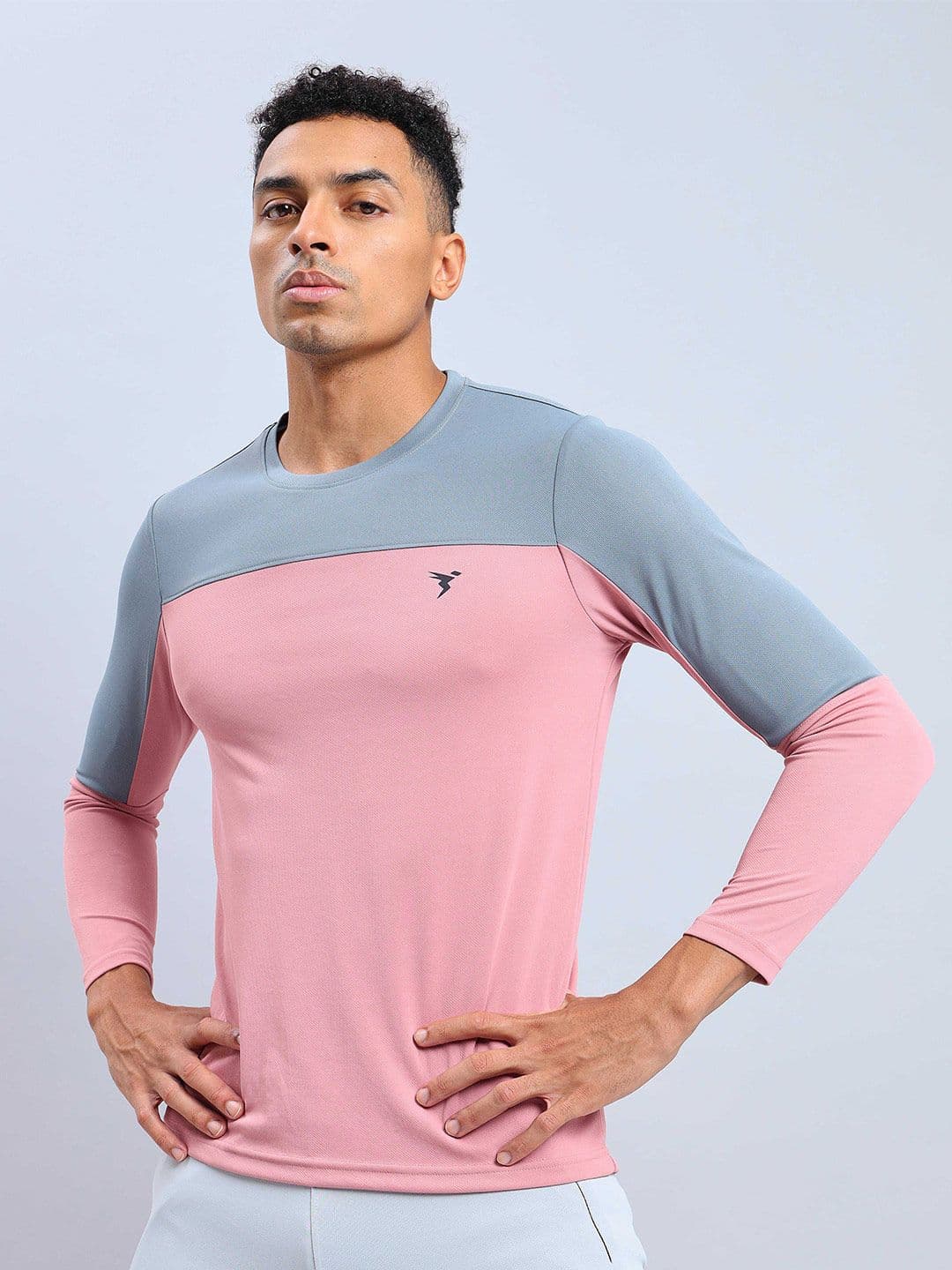Technosport Colourblocked Anti Odour Slim Fit Training T-shirt - view 1