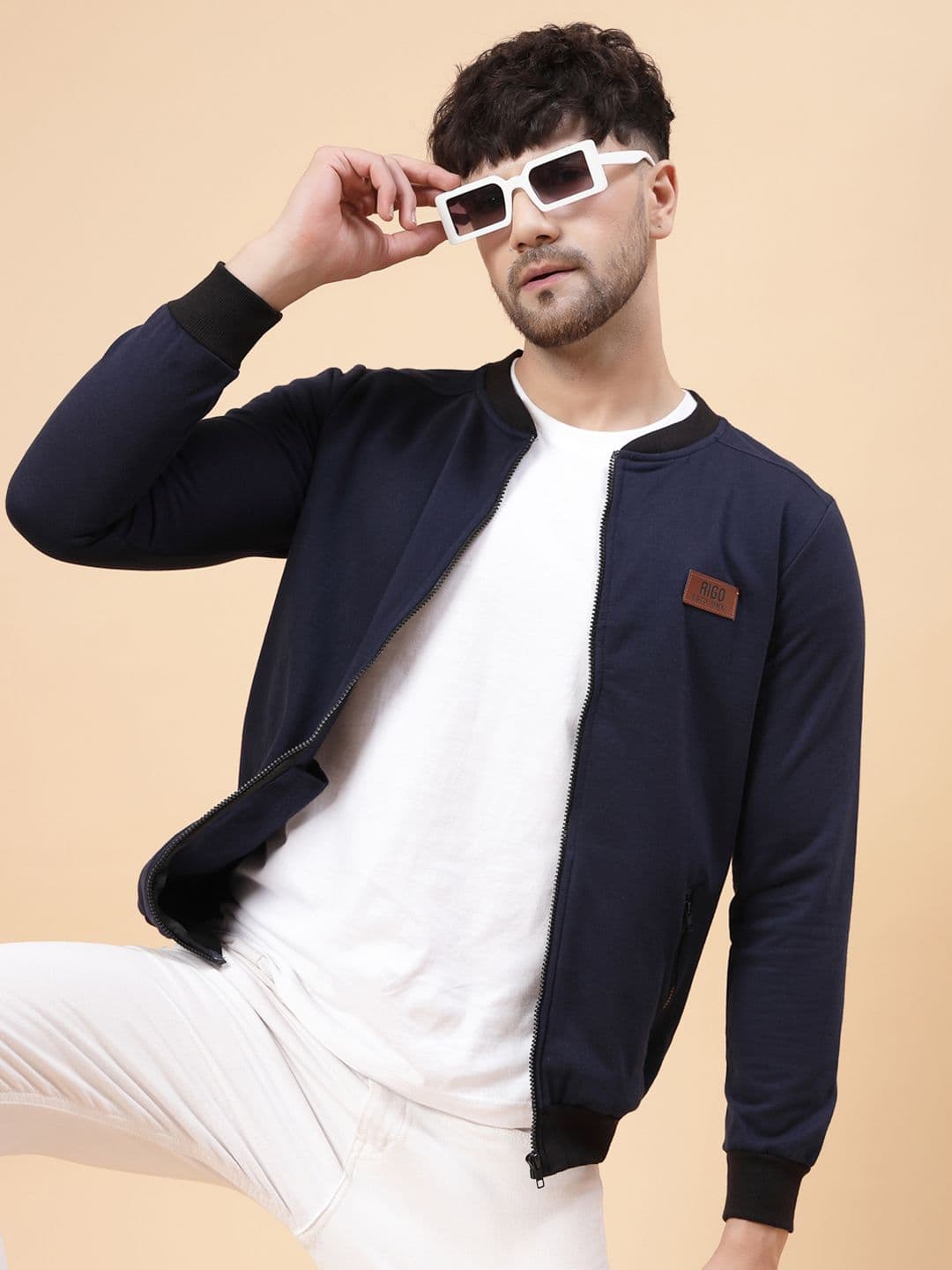 Rigo Men Lightweight Bomber Jacket - view 1