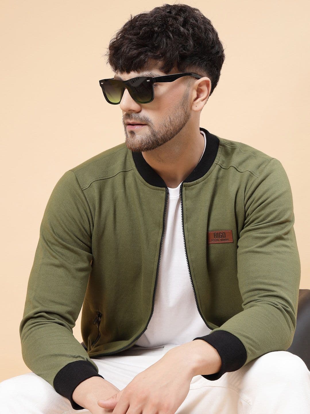 Rigo Men Lightweight Bomber Jacket - view 1