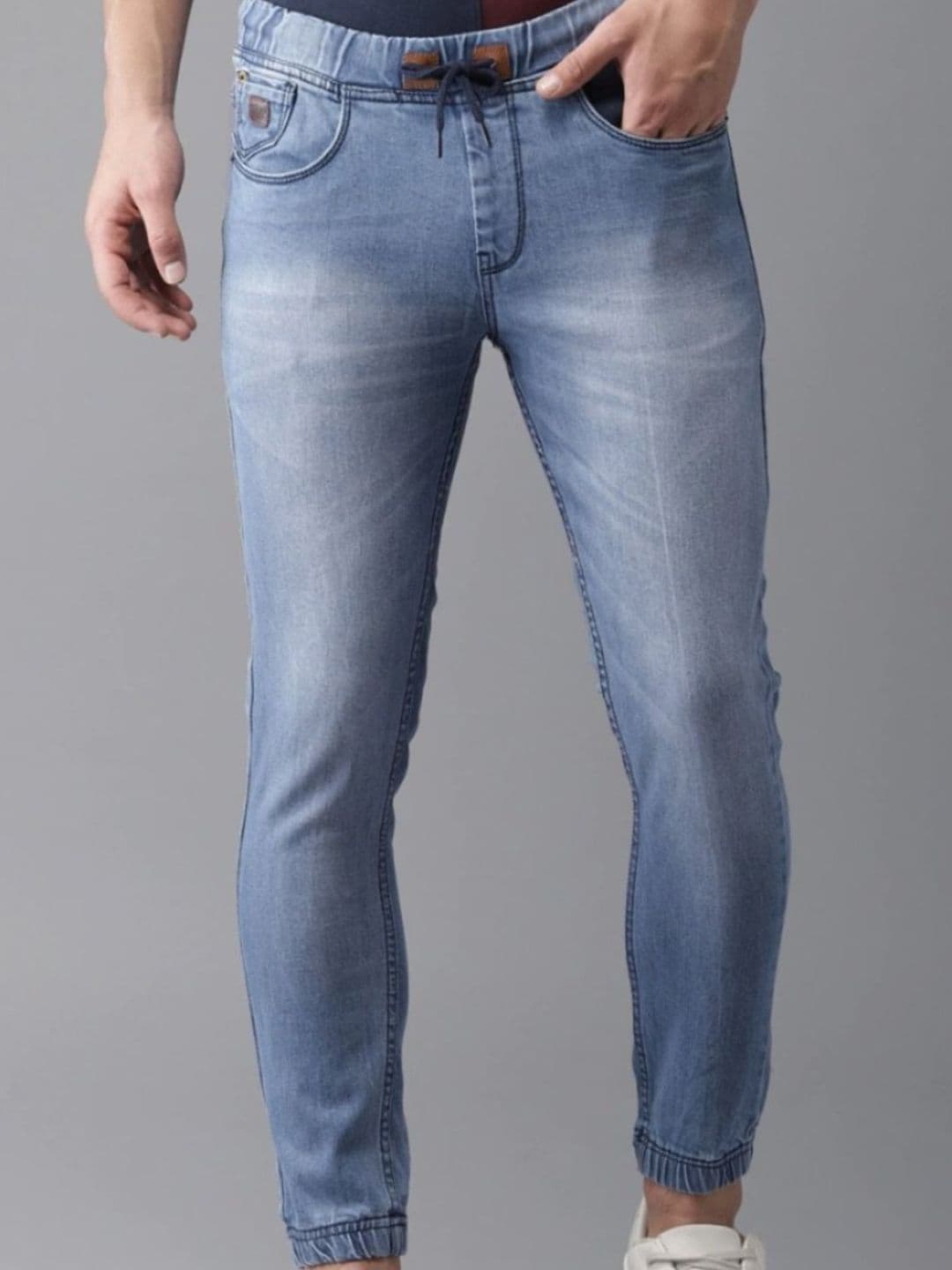 CAHOOT Campus Sutra Men Blue Smart Slim Fit Clean Look Light Fade Jeans - view 1