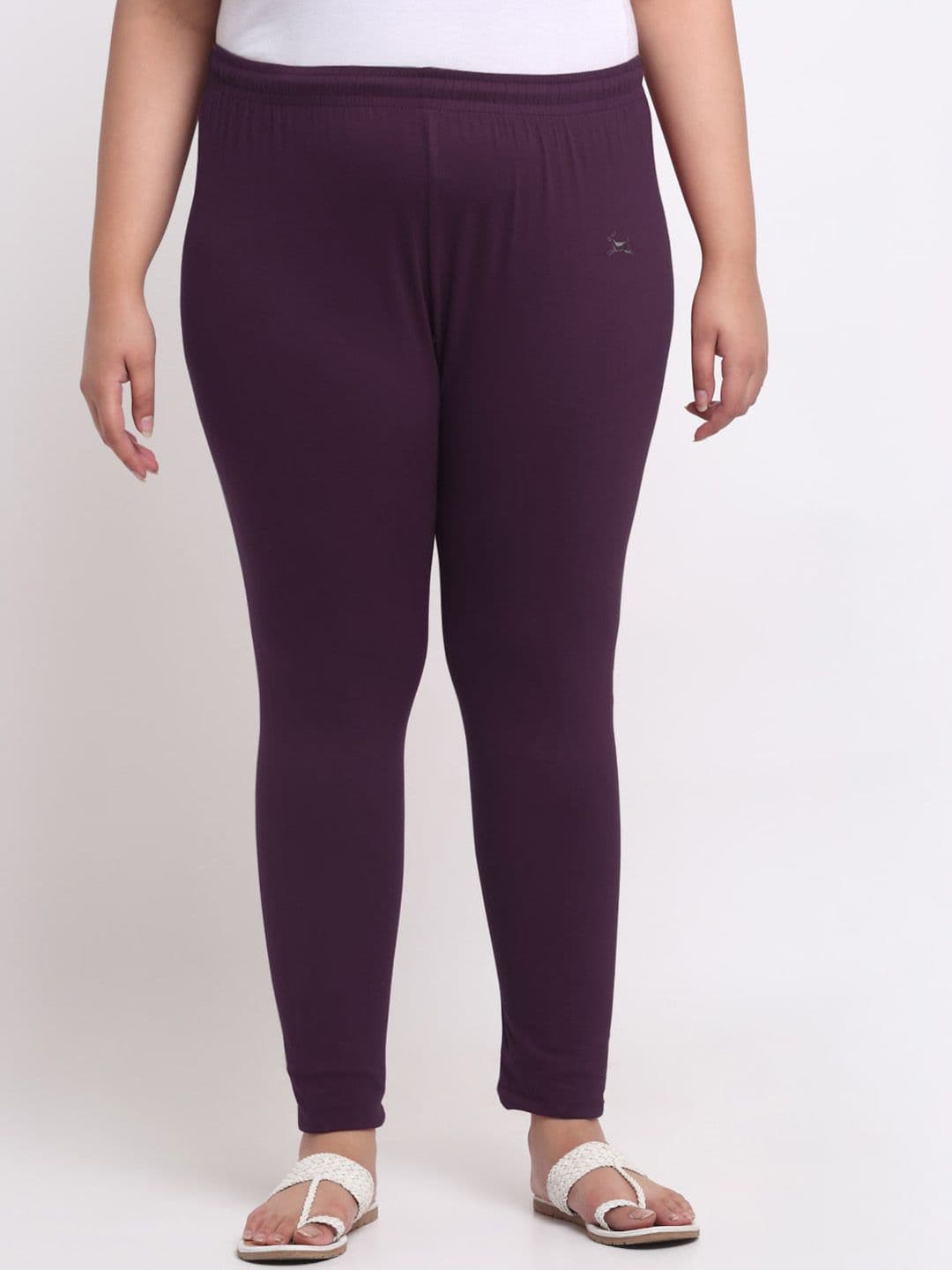 Trend Level Plus Size Mid-Rise Slim-Fit Ankle-Length Leggings - view 1