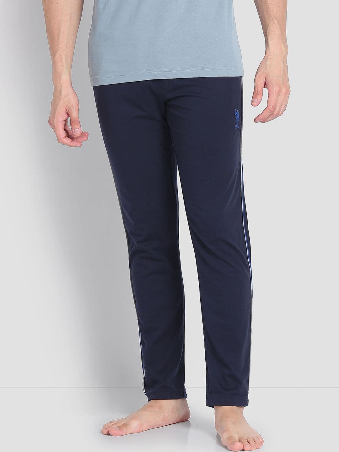U.S. Polo Assn. Men Solid Lounge Track Pants - view 1