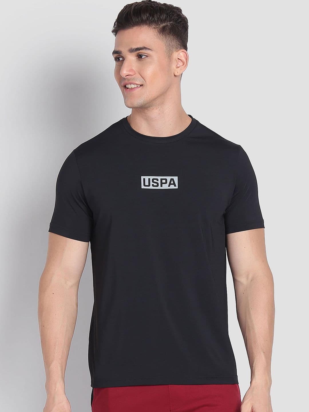 U.S. Polo Assn. Printed Detail AE002 Lounge T-Shirt - view 1