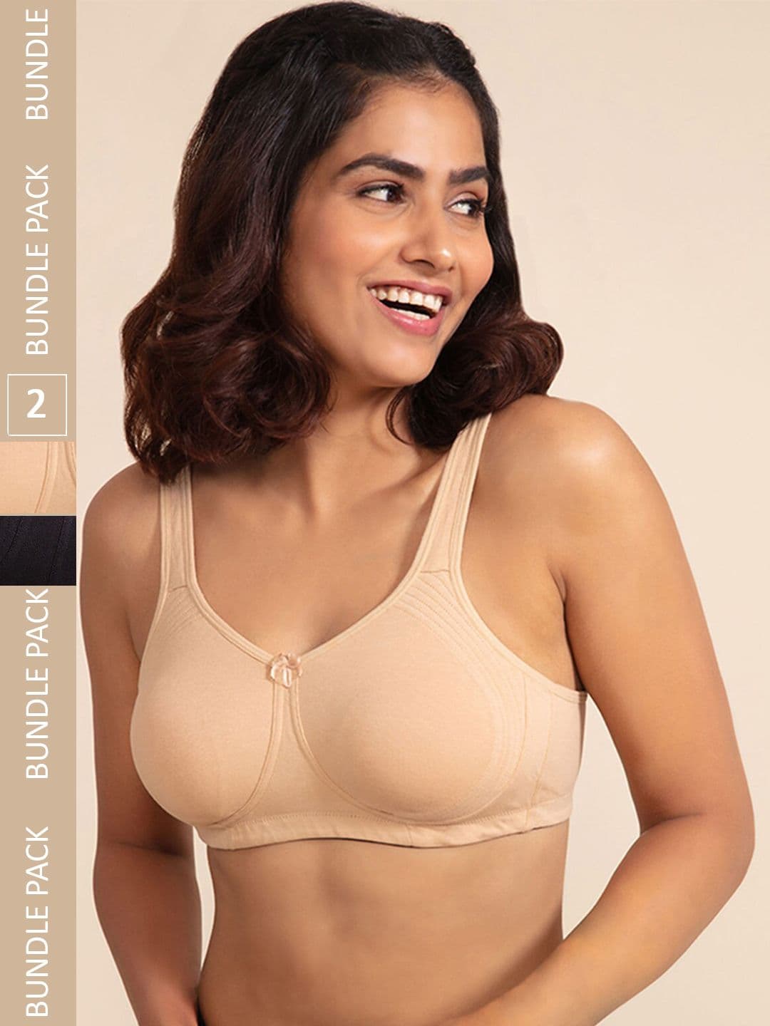 Nykd Encircled Full Coverage Non Padded Non wired T-shirt Bra - NYB169PO2 - view 1
