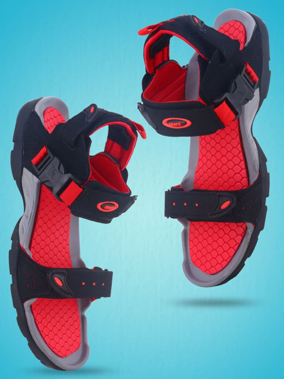 Sparx Men Textured Sports Sandals - view 1