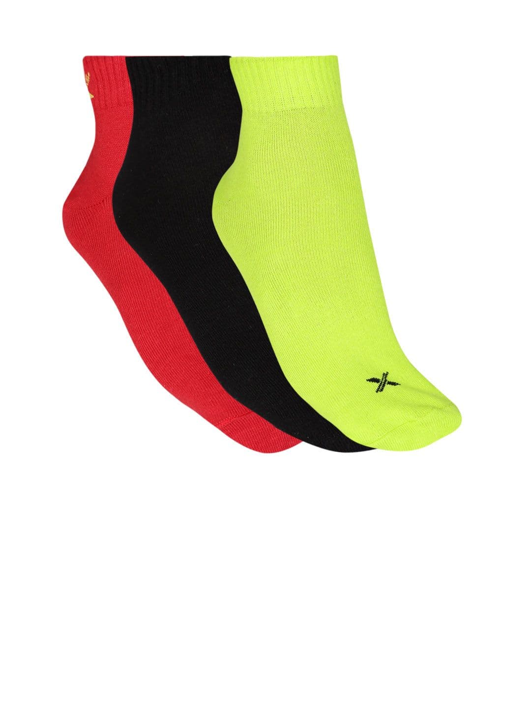 HRX by Hrithik Roshan Men Quarter length Pack of 3 Socks - view 1