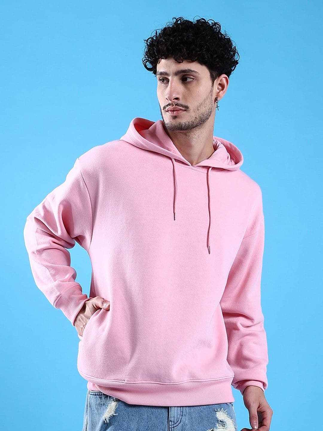 The Indian Garage Co Hooded Long Sleeve Oversized Pullover Sweatshirt - view 1