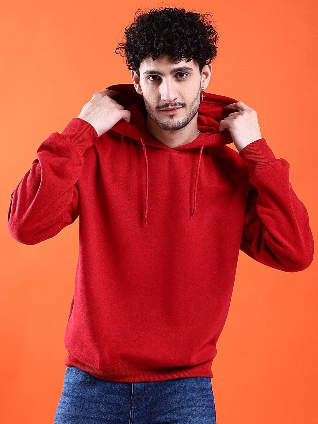 The Indian Garage Co Hooded Long Sleeve Oversized Pullover Sweatshirt - view 1