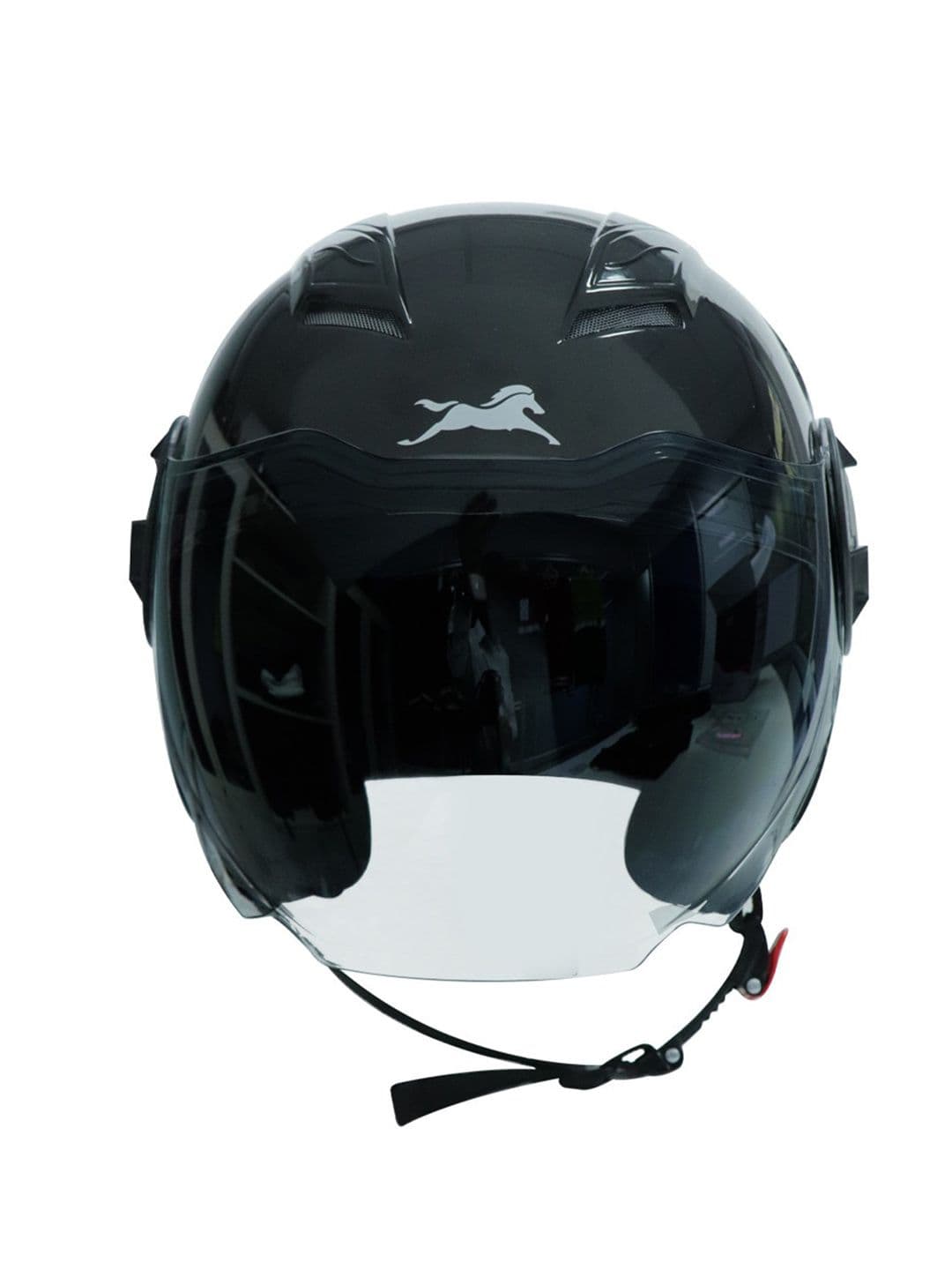 TVS Men Glossy Half Face DFL Helmet - view 1
