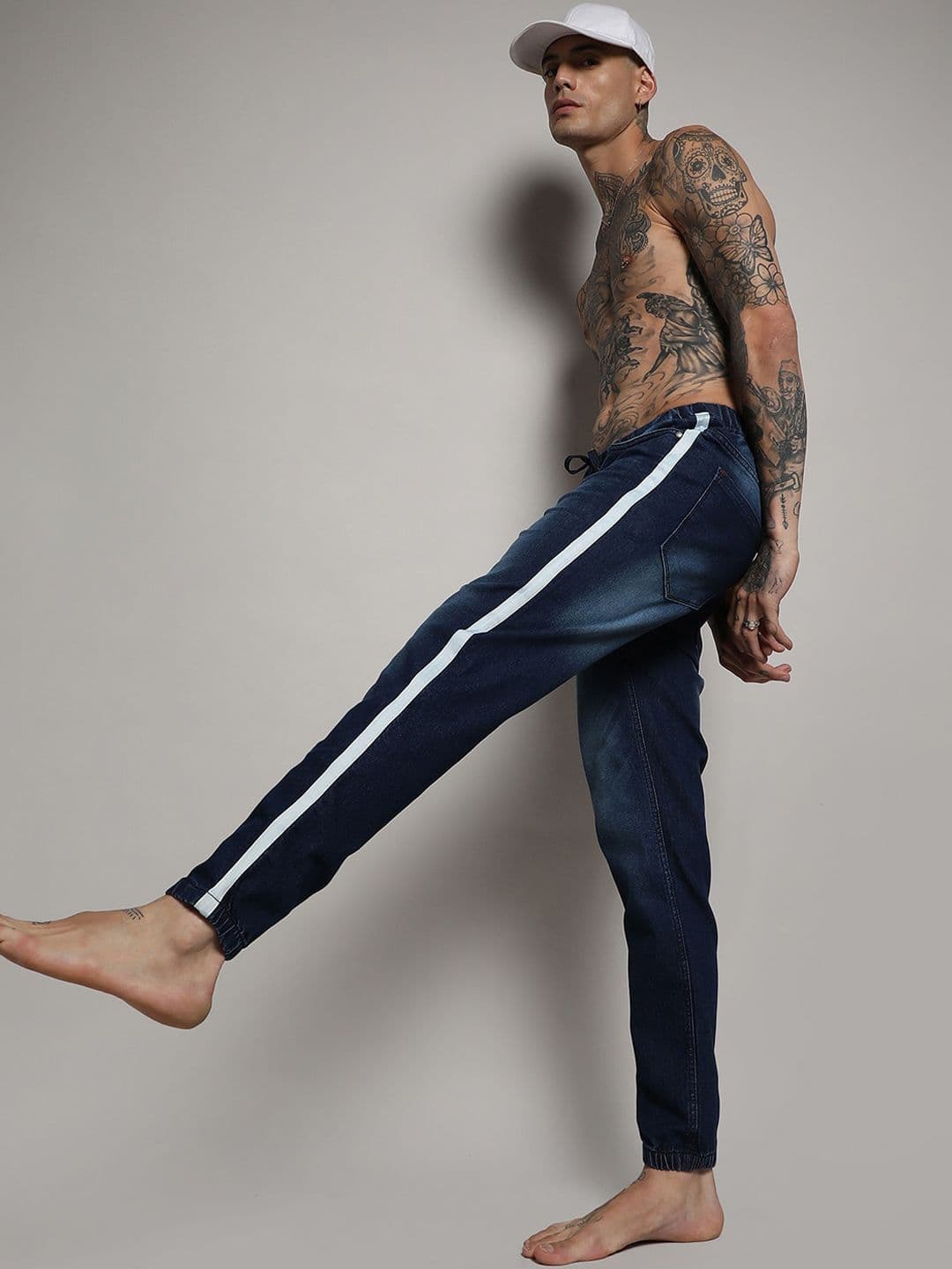 CAHOOT Men Smart Slim Fit Light Fade Clean Look Jeans - view 1