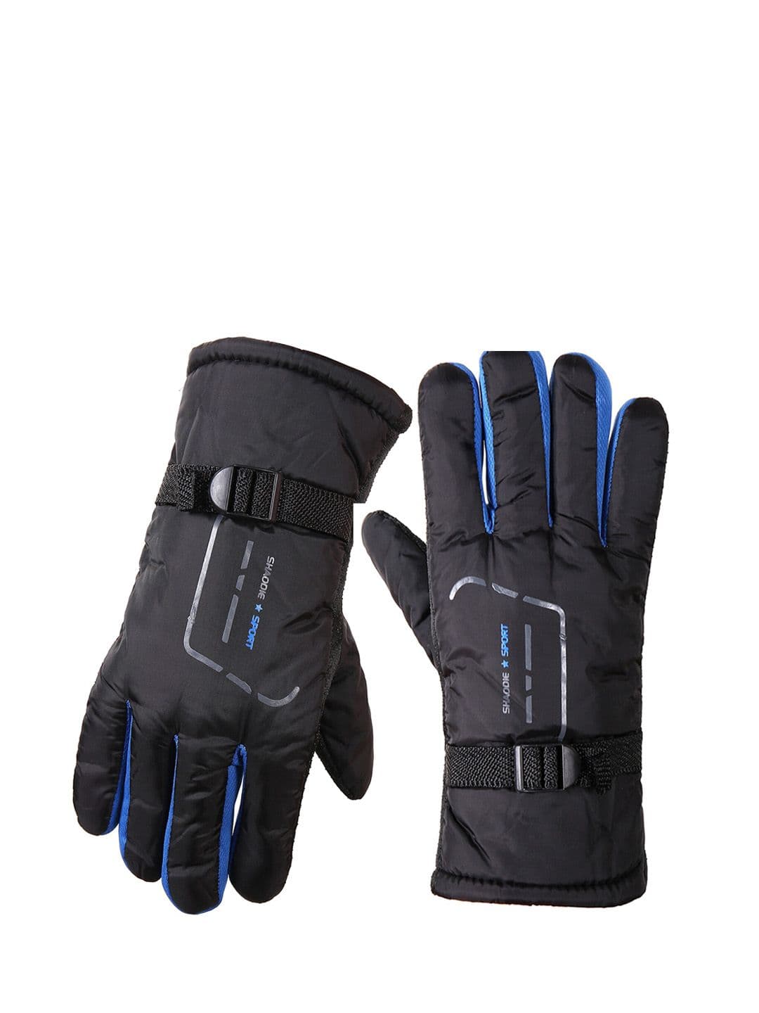 Alexvyan Men Protective Snow & Wind Proof Thermal Riding Winter Warm & Soft Gloves - view 1