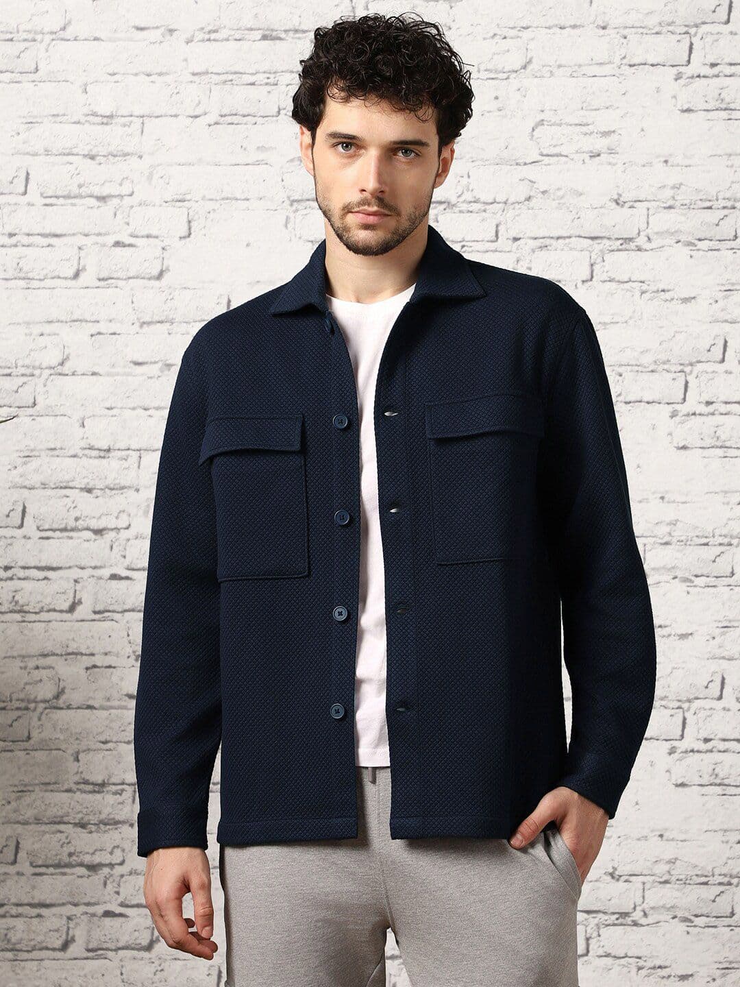 NOBERO Checked Longline Tailored Jacket - view 1