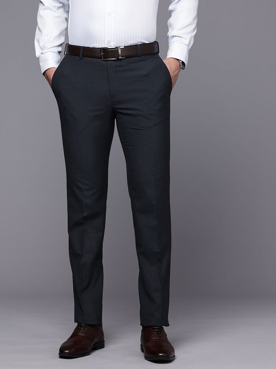 Raymond Men Slim Fit Formal Trousers - view 1