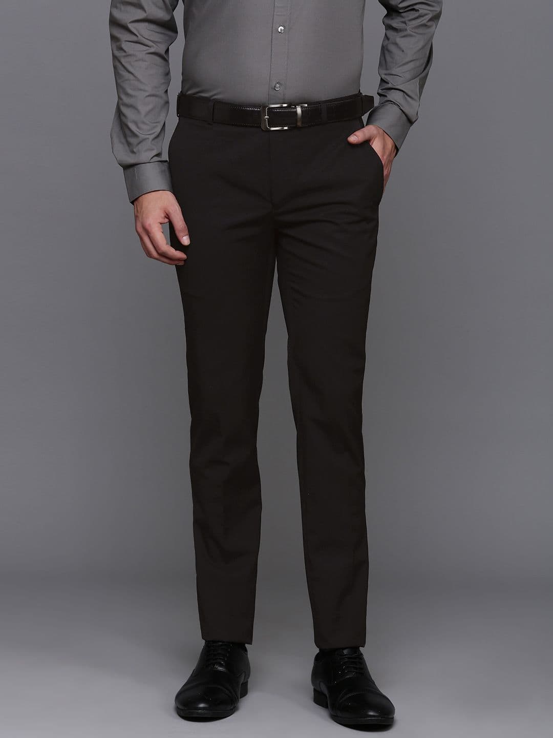 Raymond Men Slim Fit Formal Trousers - view 1