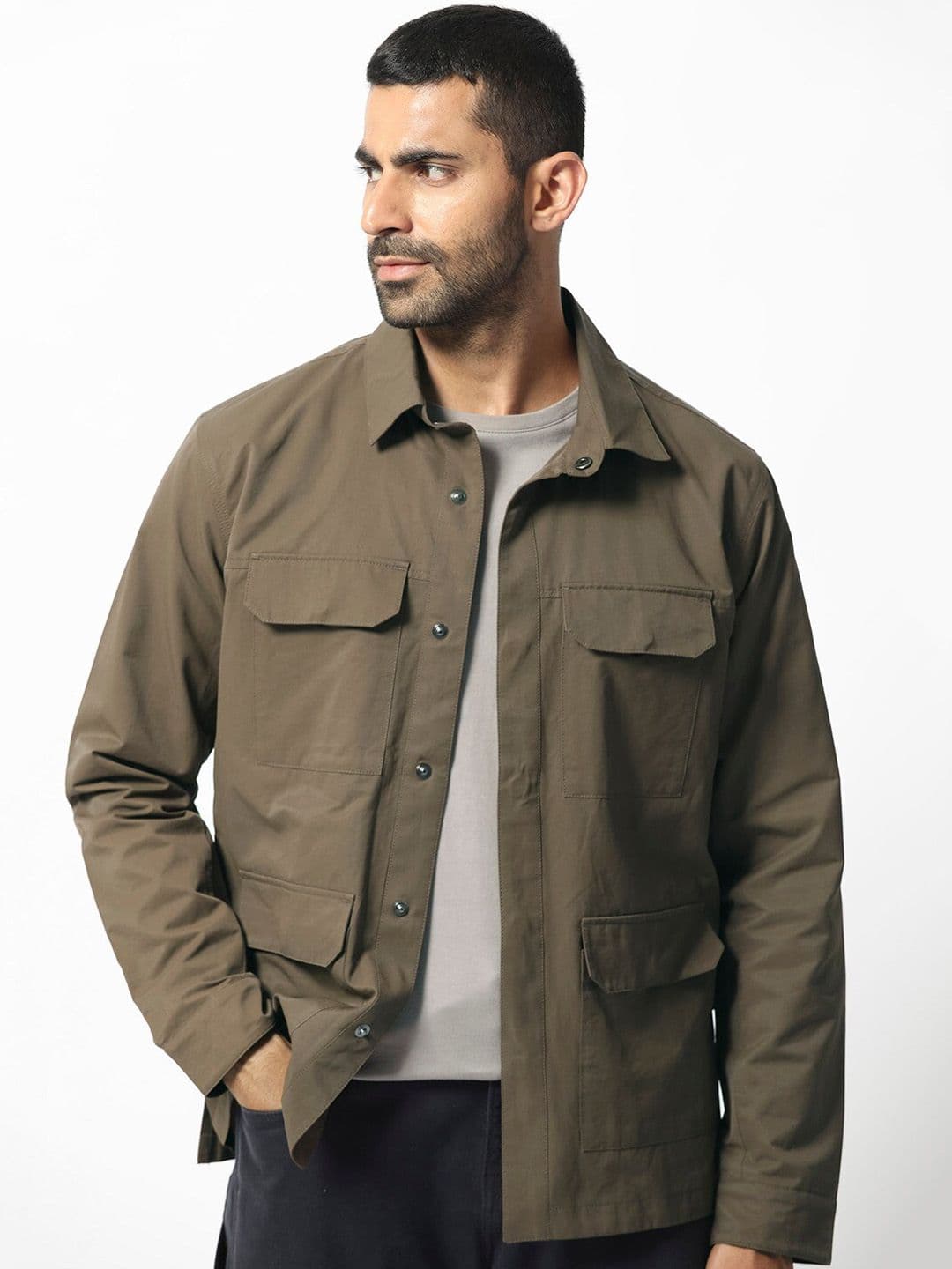 RARE RABBIT Men Feliu Tailored Fit Spread Collar Jacket - view 1
