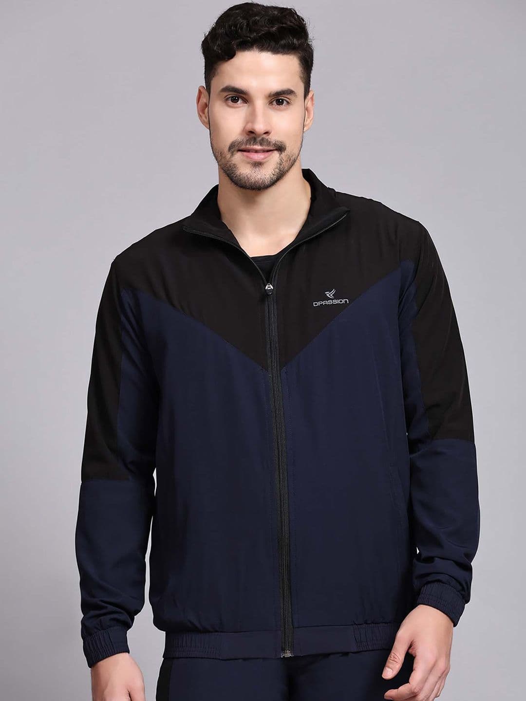 Dpassion Colourblocked Lightweight Sporty Jacket - view 1