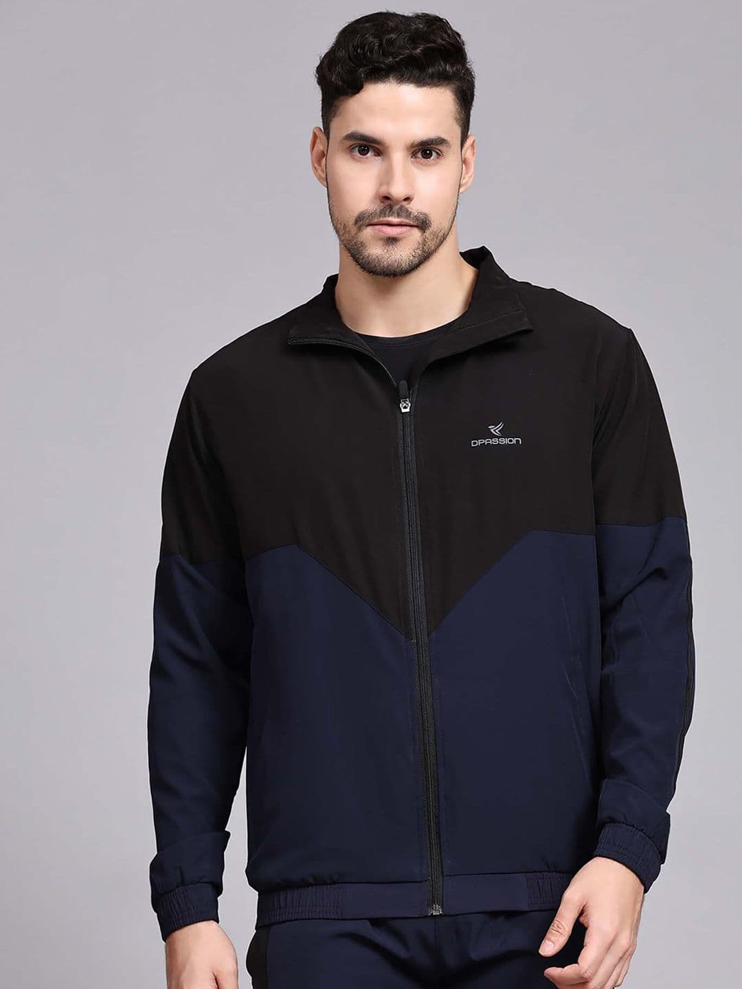 Dpassion Colourblocked Lightweight Sporty Jacket - view 1