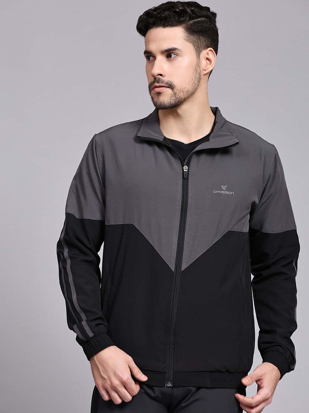 Dpassion Colourblocked Lightweight Sporty Jacket - view 1