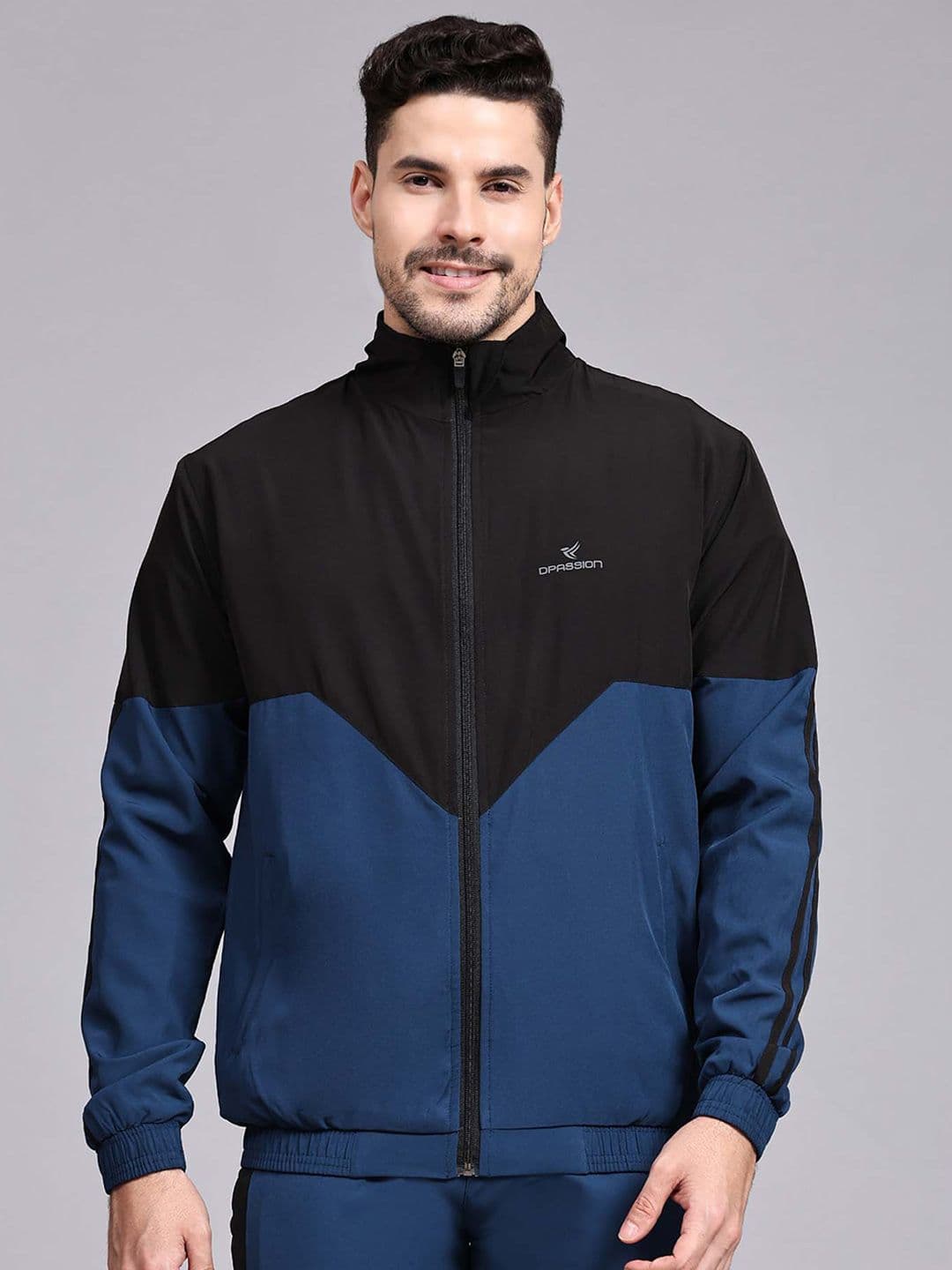 Dpassion Colourblocked Lightweight Outdoor Sporty Jacket - view 1