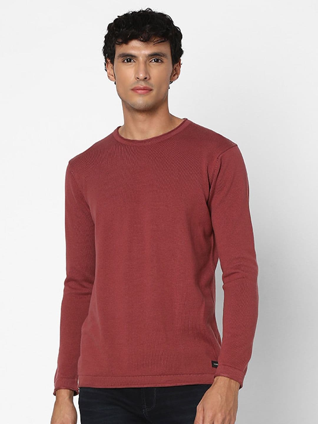 SPYKAR Round Neck Cotton Pullover - view 1