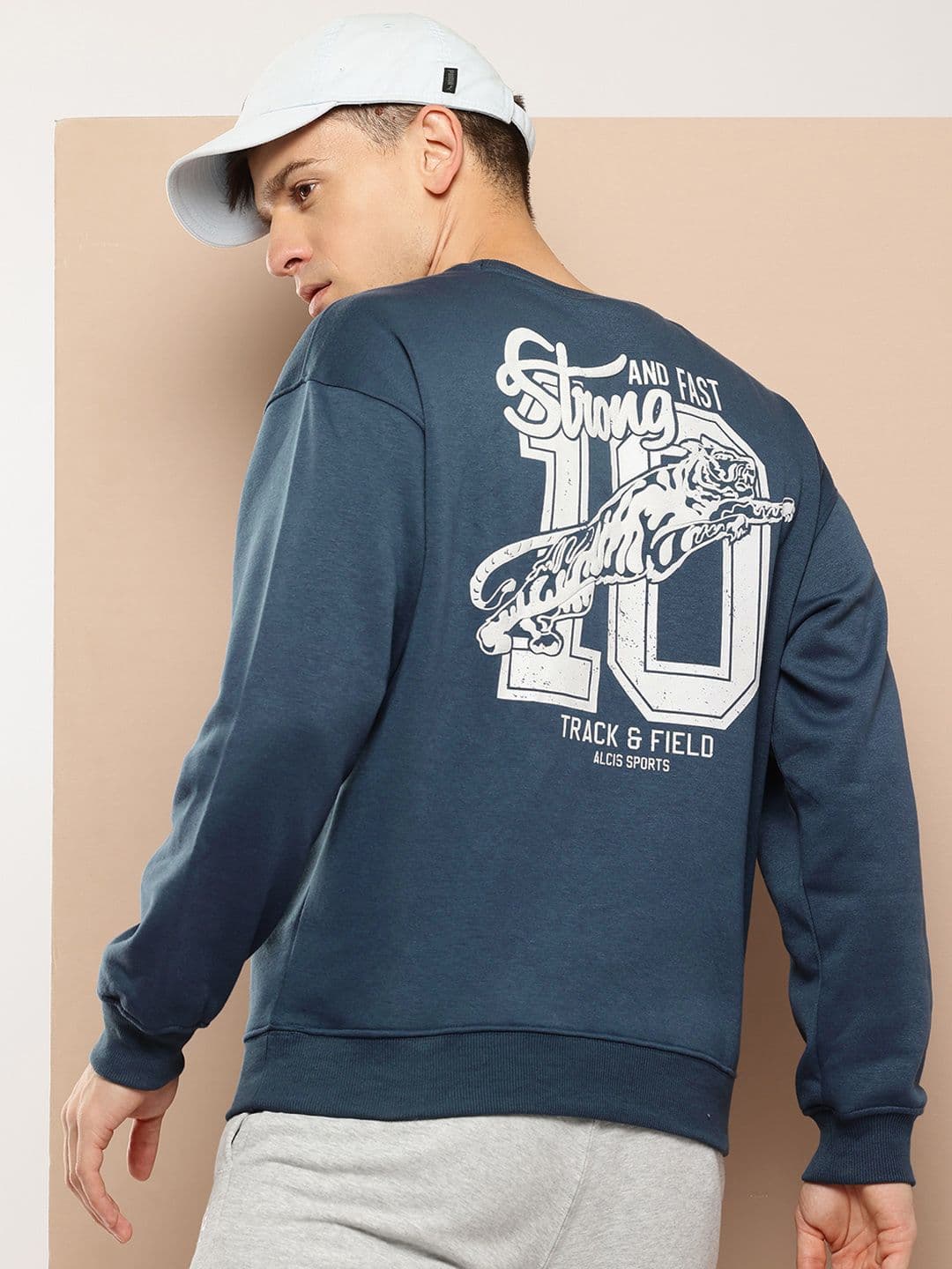 Alcis Men Graphic Printed Sweatshirt - view 1