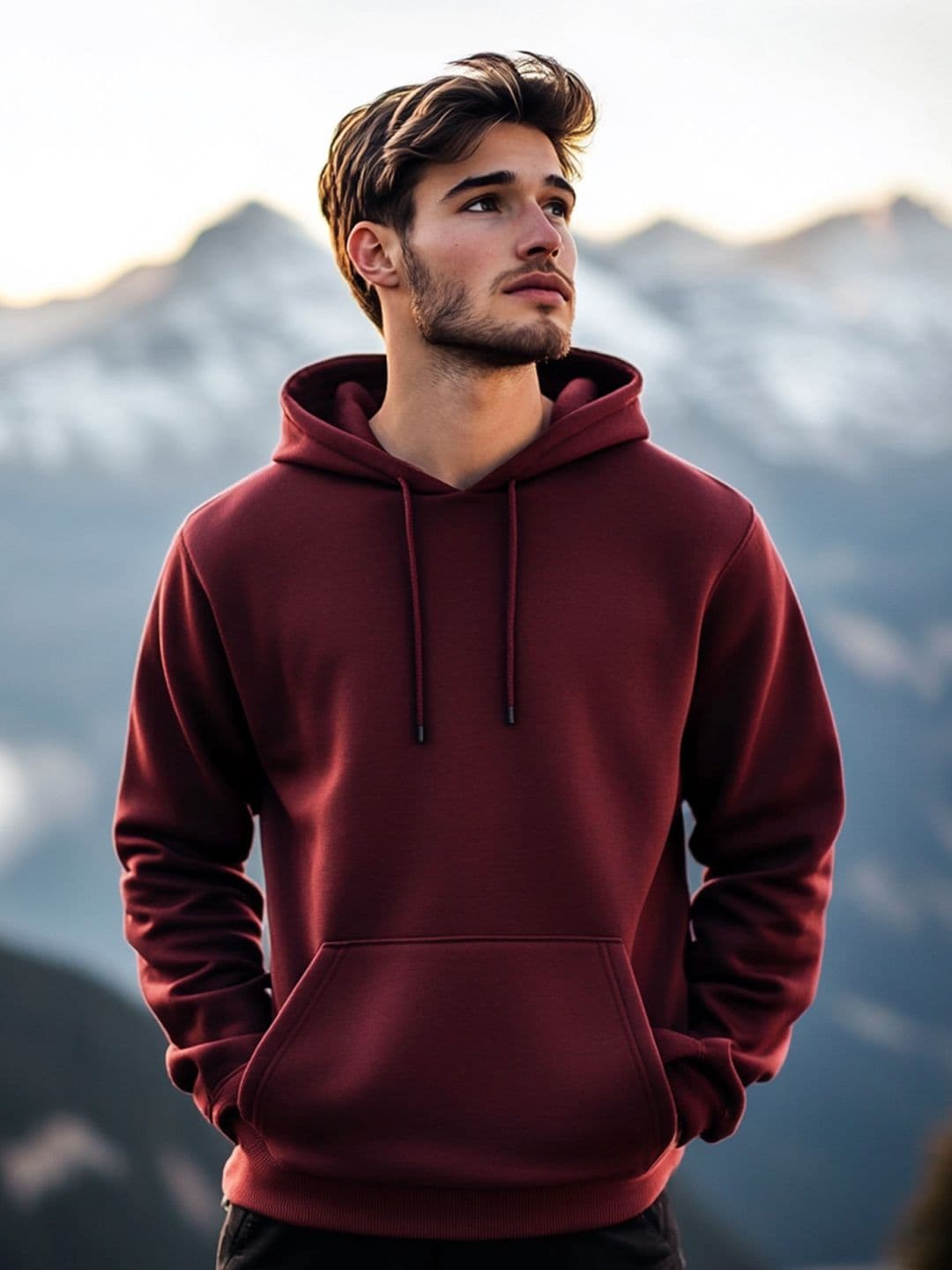 NOBERO Hooded Long Sleeve Sweatshirt - view 1