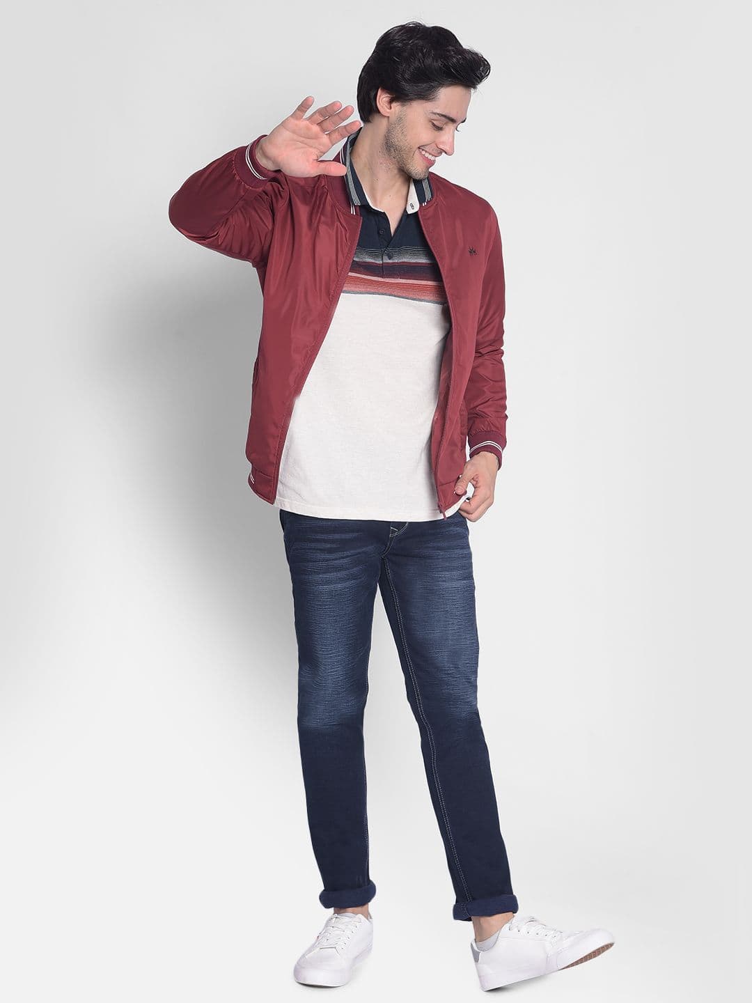Crimsoune Club Lightweight Bomber Jacket - view 1