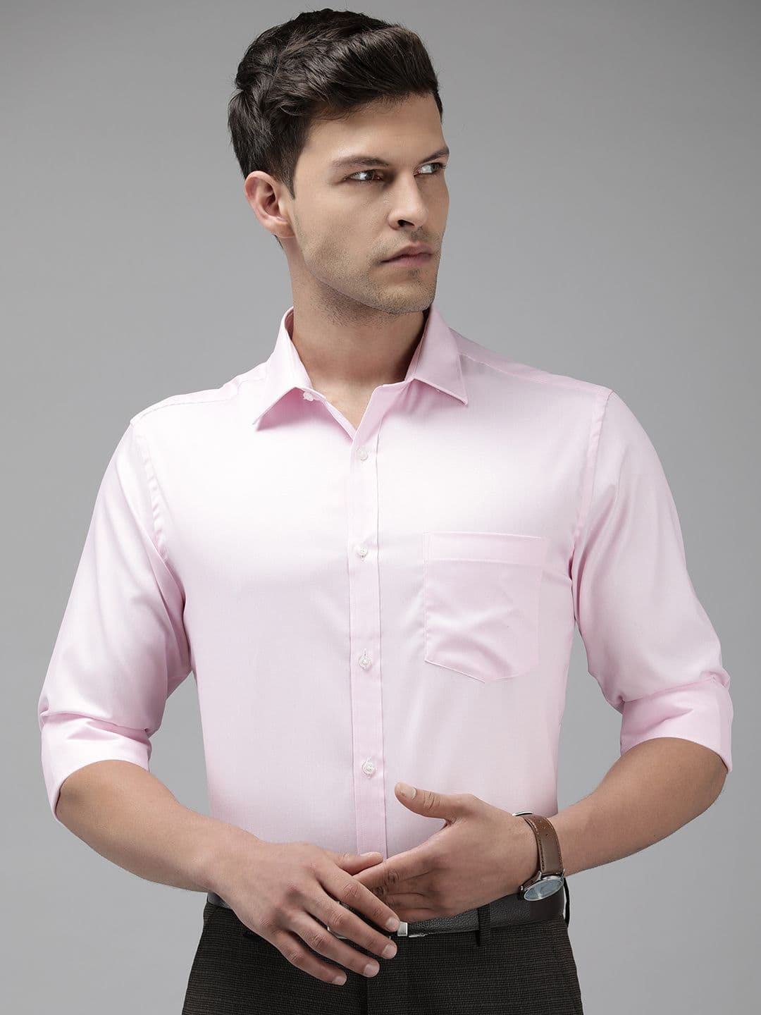 Park Avenue Slim Fit Opaque Formal Shirt - view 1