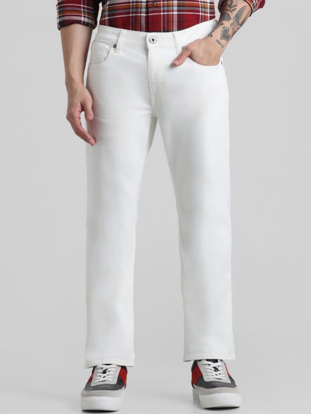Jack & Jones Men Clean Look Stretchable Jeans - view 1