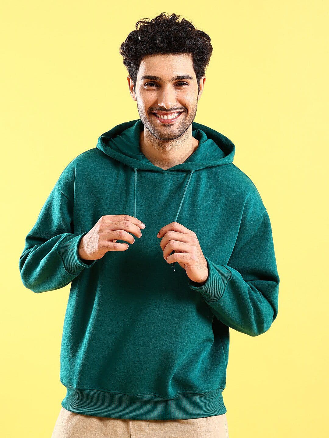 The Indian Garage Co Hooded Long Sleeve Oversized Pullover Sweatshirt - view 1