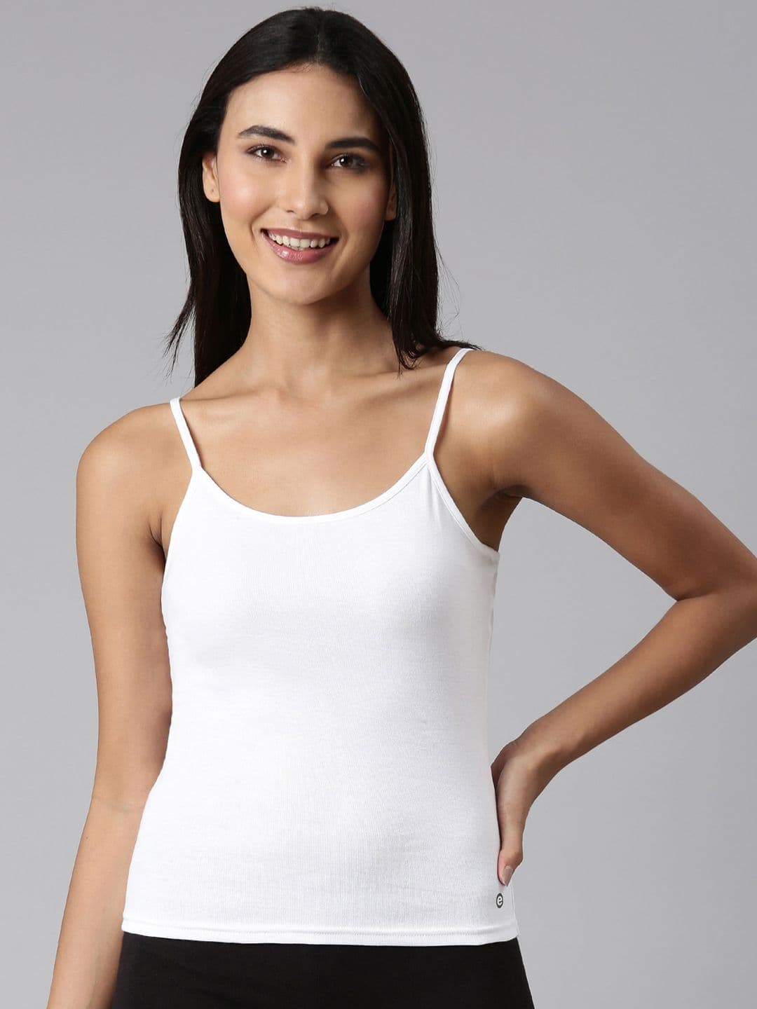 Enamor Pure Cotton Non-Padded Slim-Fit Camisole - view 1
