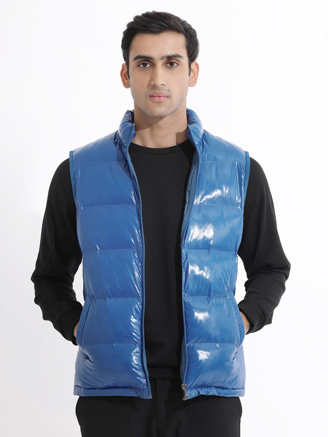 RARE RABBIT Men Cover Puffer Mock Collar Jacket - view 1