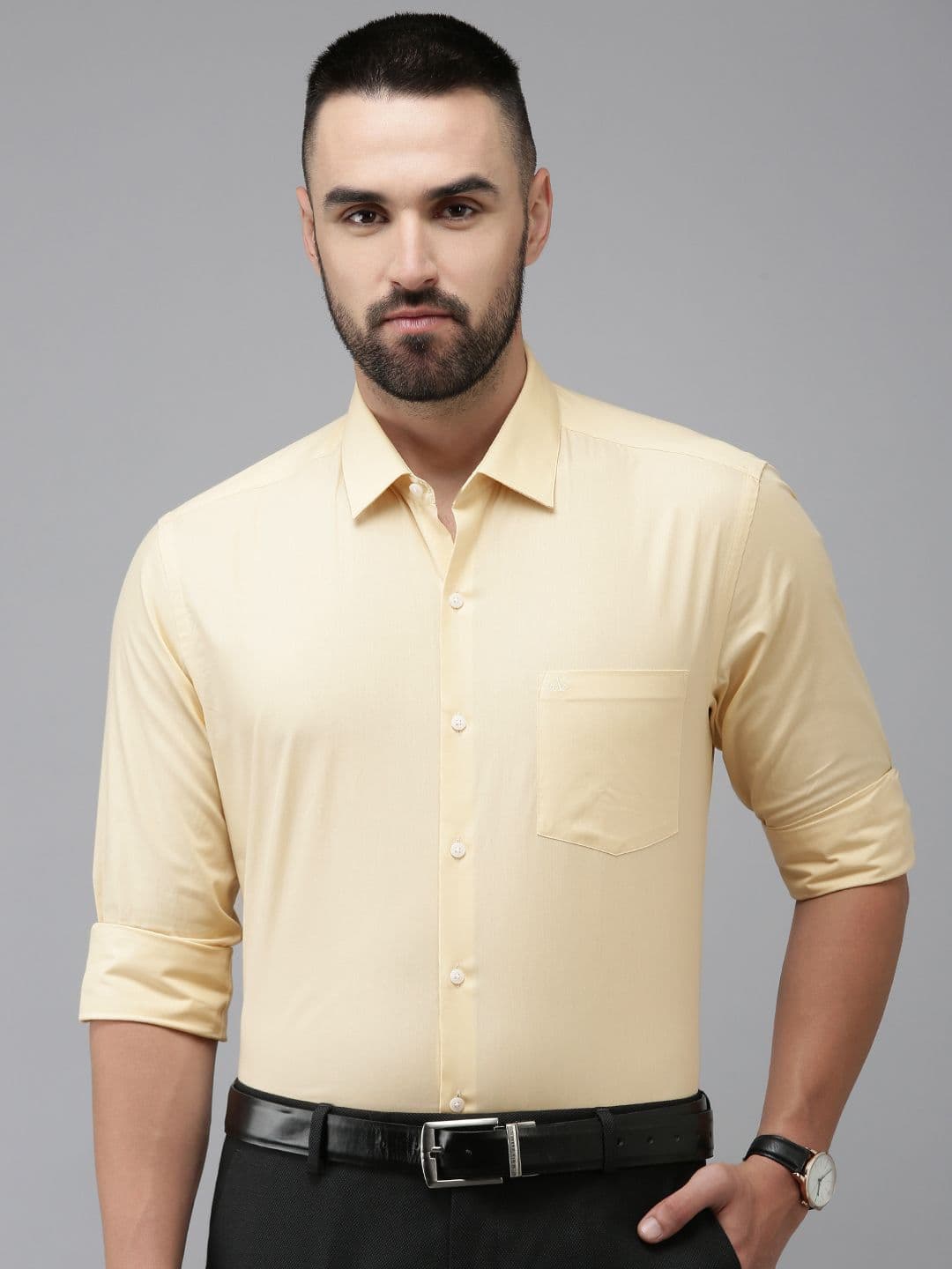 Arrow Men Pure Cotton Original Slim Fit Formal Shirt - view 1