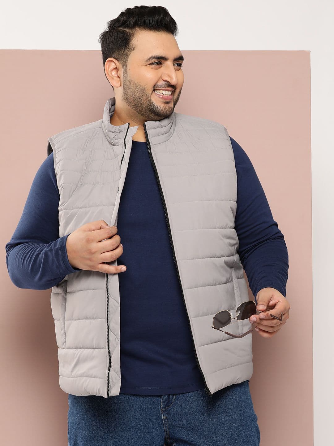 Sztori Men Plus Size Outdoor Puffer Jacket - view 1