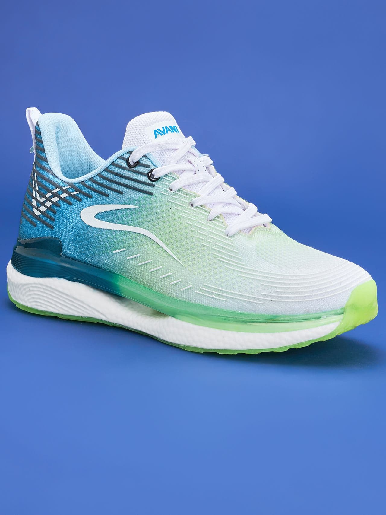 AVANT Men White Bounce Max Walking Running Shoes - view 1