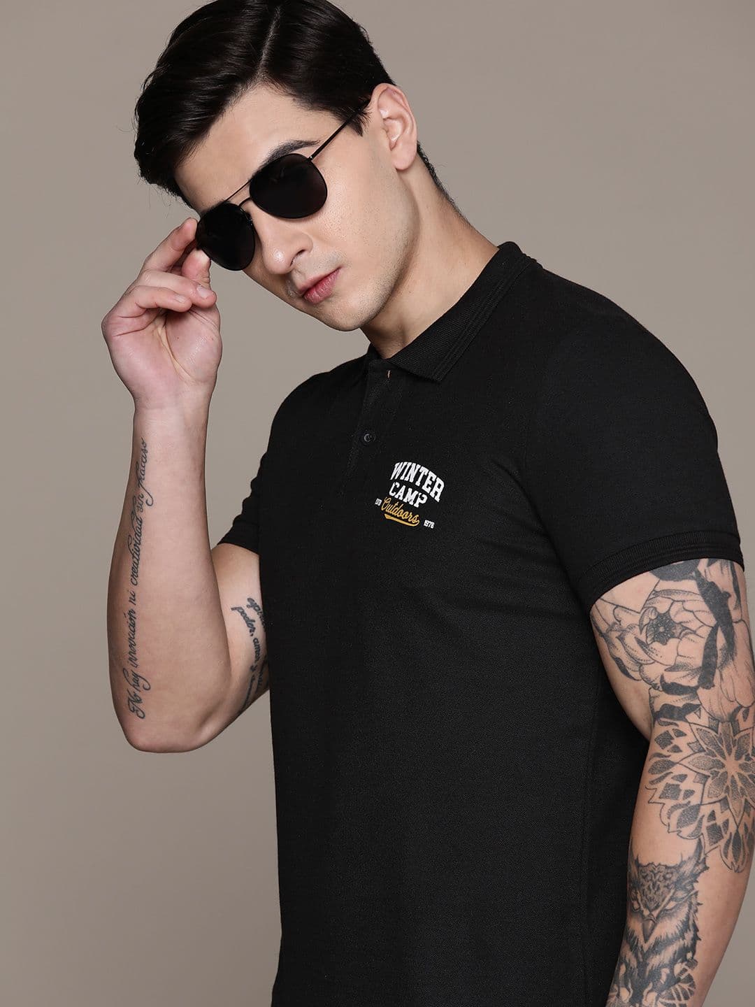 The Roadster Lifestyle Co. Polo Collar T-shirt - view 1