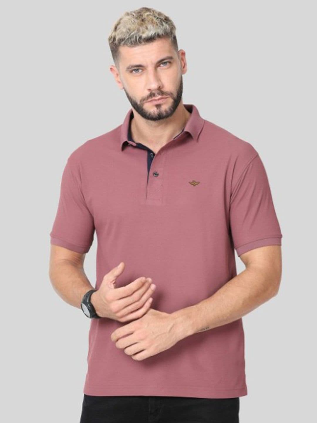 STELLERS Men Regular Fit Polo Collar T-shirt - view 1