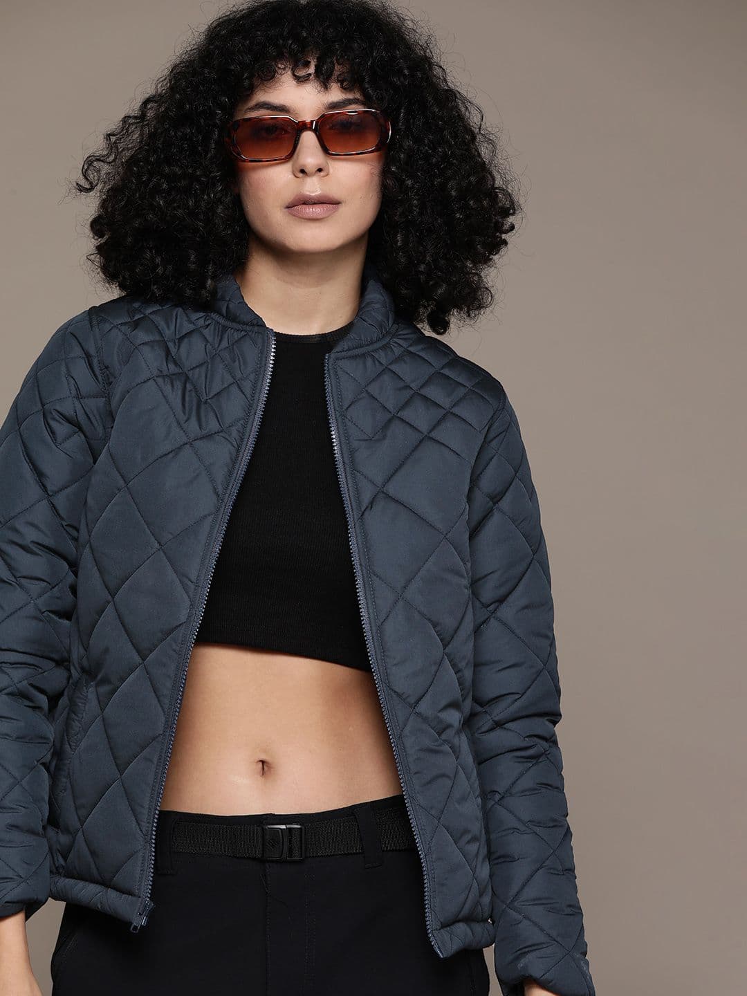 Roadster Windcheater Quilted Jacket - view 1