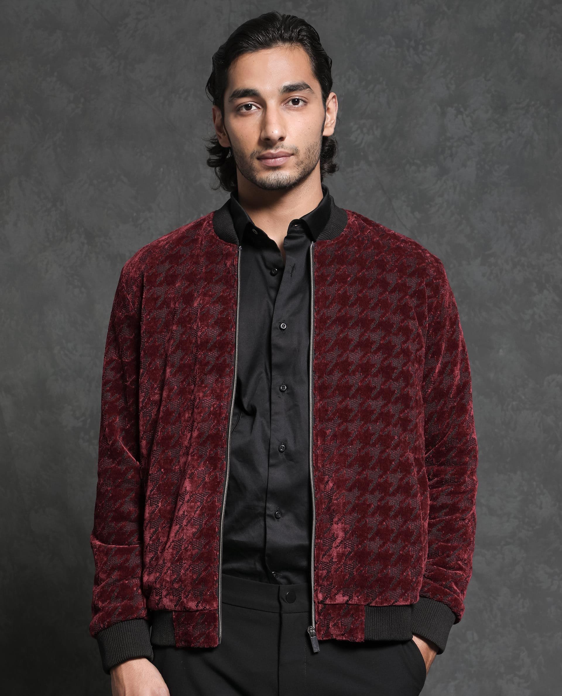 RARE RABBIT Men Beldon Regular Fit Bomber Jacket - view 1