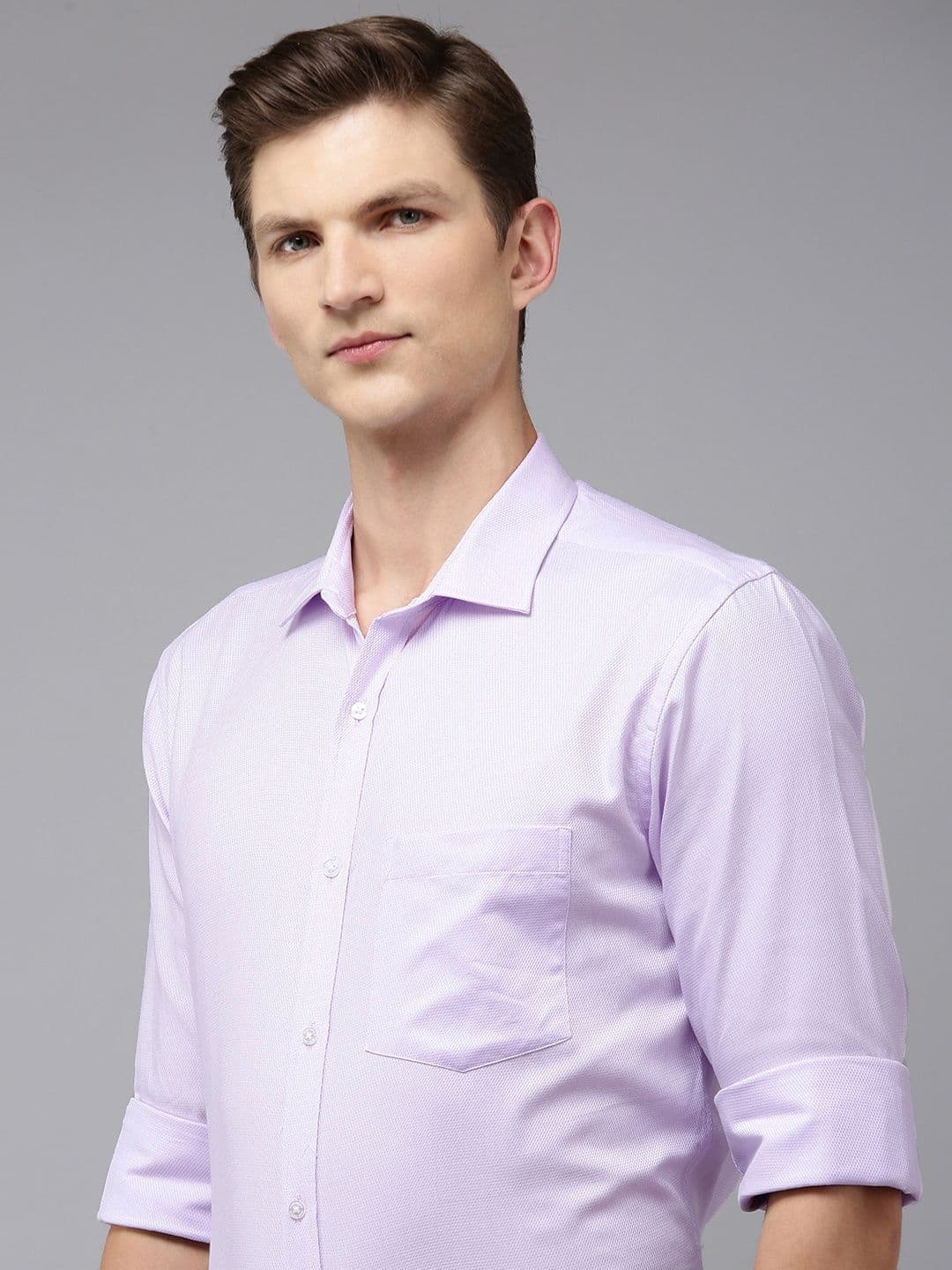 Park Avenue Pure Cotton Slim Fit Opaque Formal Shirt - view 1