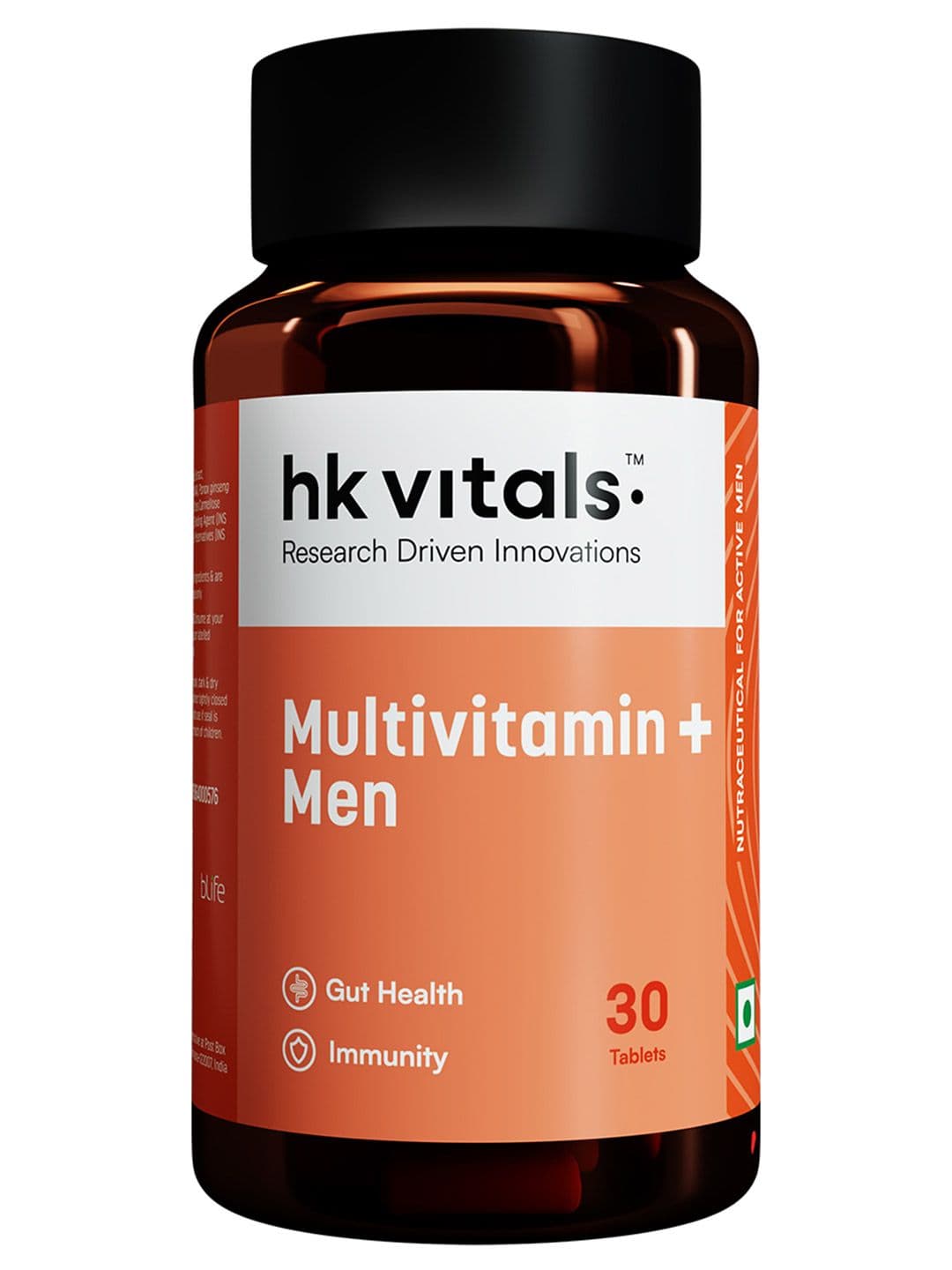 HK VITALS Men Multivitamin Plus Tablets With Ginseng For Stamina & Gut Health - 30 Tablets - view 1