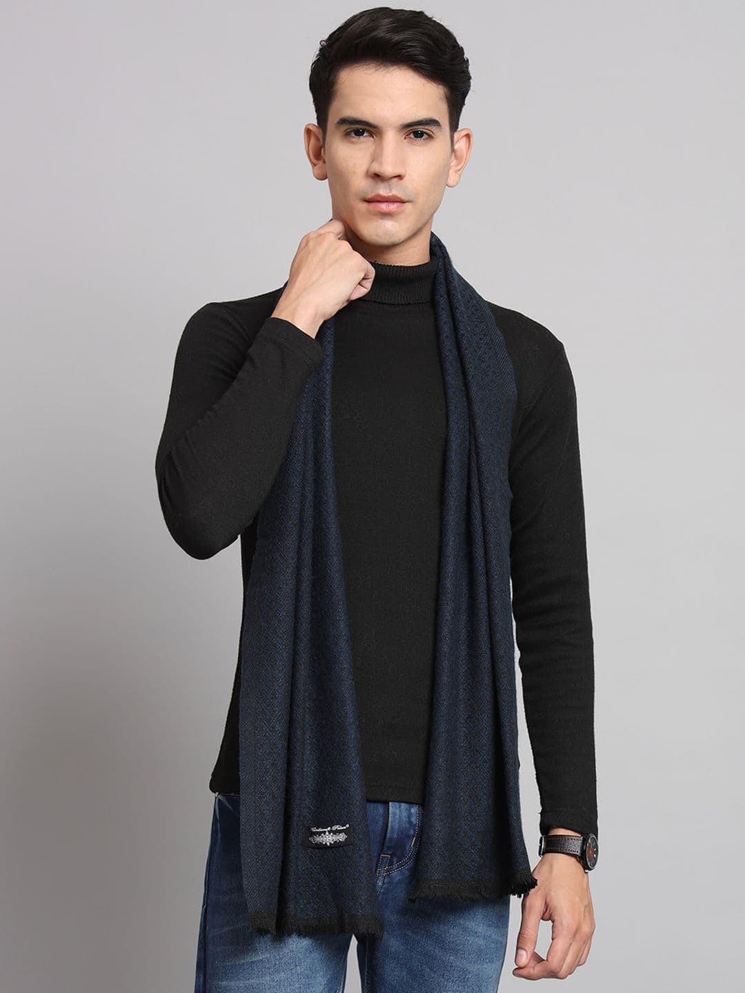 HANDICRAFT PALACE Woven Design Woollen Mufflers - view 1