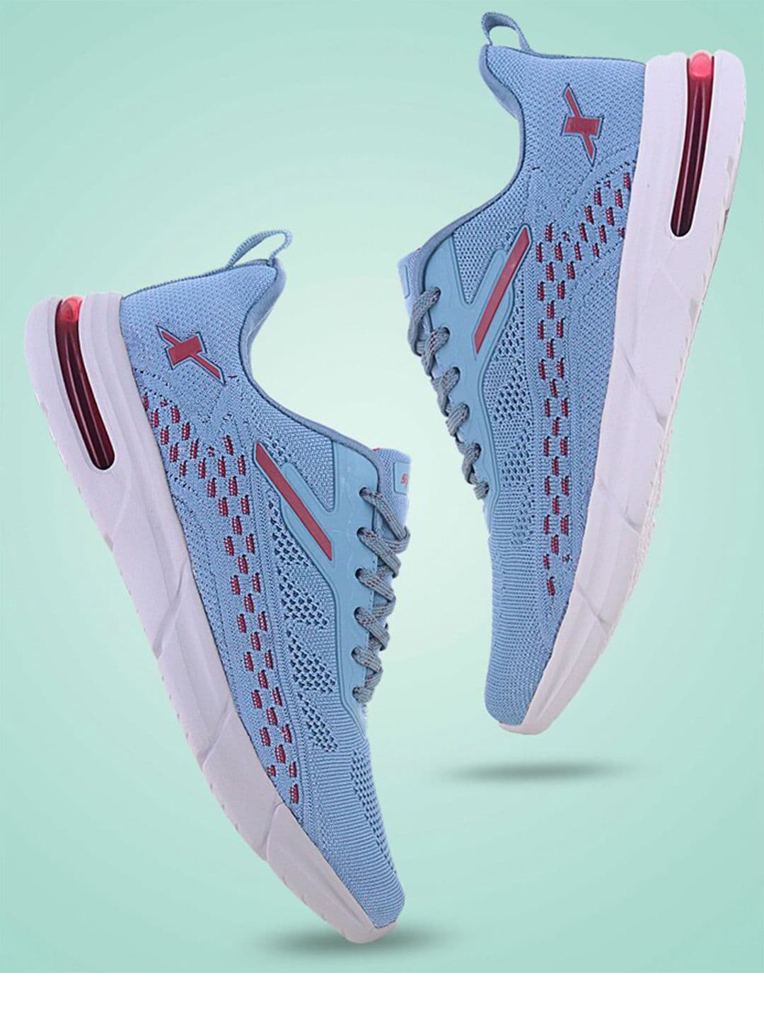 Sparx Men Textured Lace Up Sports Shoes - view 1