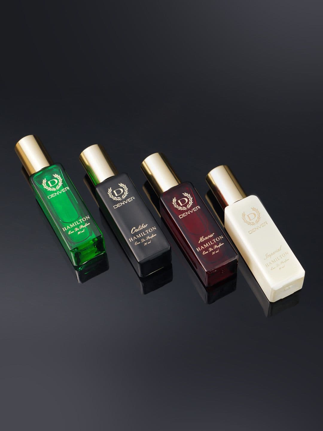 Denver Men Set of 4 Long Lasting Hamilton Eau De Parfum - 20 ml Each - view 1