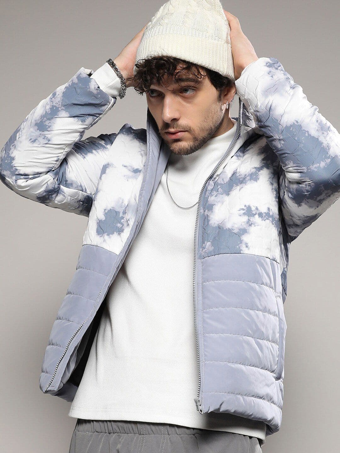 CAHOOT Tie and Dye Windcheater Outdoor Puffer Jacket - view 1