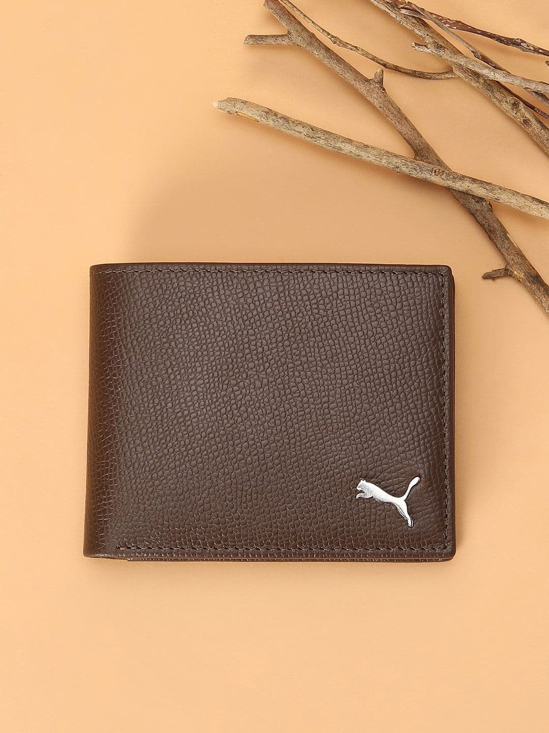 Puma Leather Plain Bi-Fold Wallet - view 1